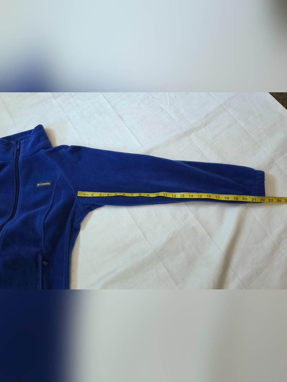 Columbia Benton Springs Blue Fleece Full Zip Women's Size Medium - Picture 5 of 9